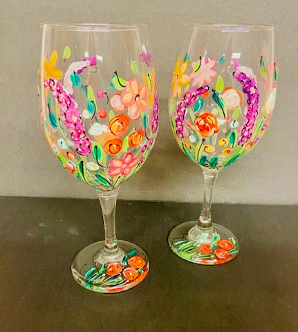 All | Leslie Hand Painted Glass